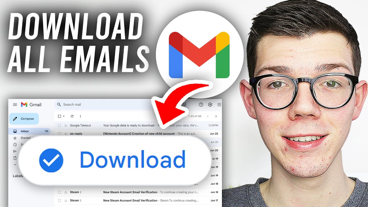 How To Download All Emails From Gmail - Full Guide