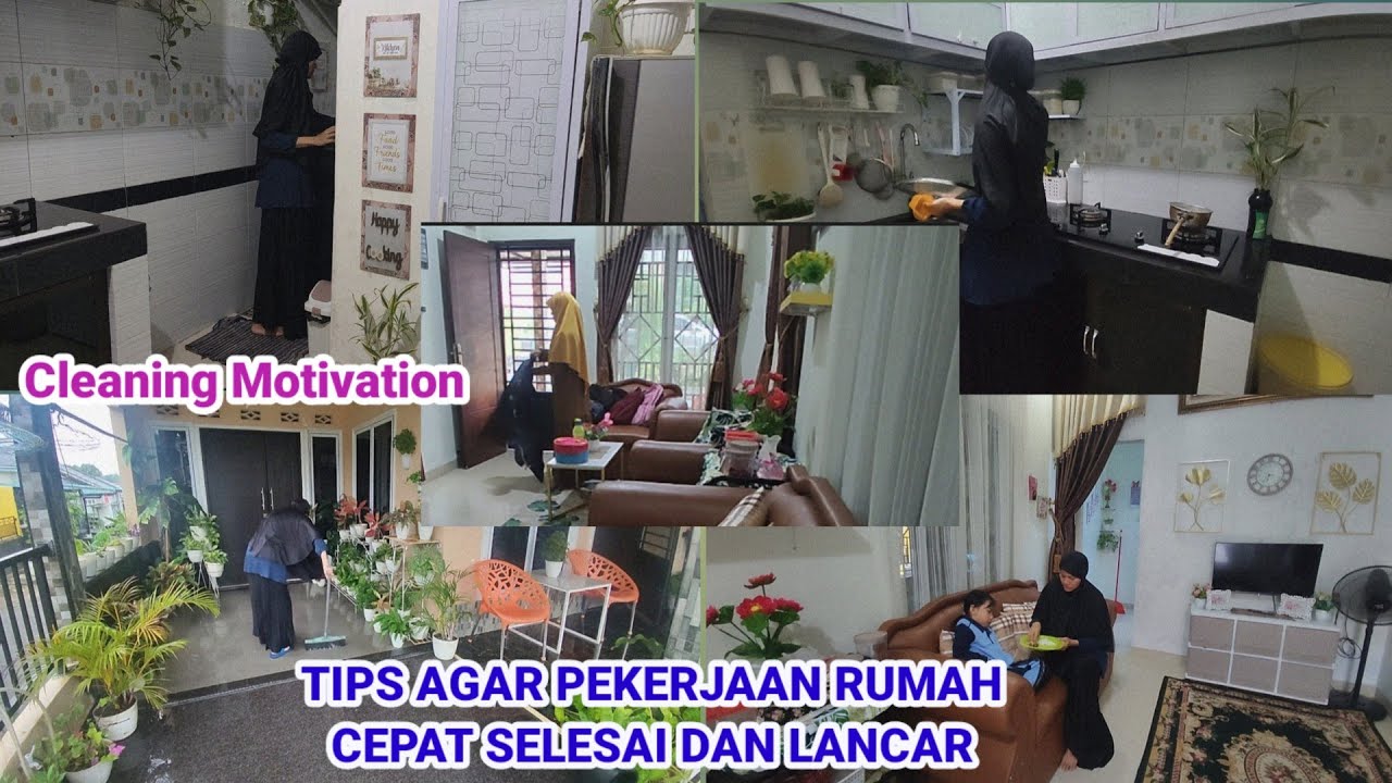 Tips Mudah Selesaikan Pekerjaan Rumah Cepat & Lancar 👩‍🔧