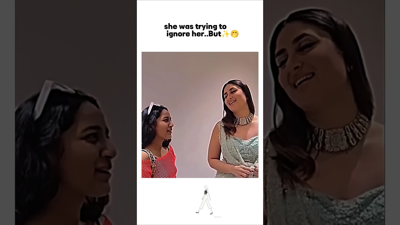 Bebo's Hilarious Attempt to Ignore Kareena Kapoor Khan! 🤭 #BollywoodShorts