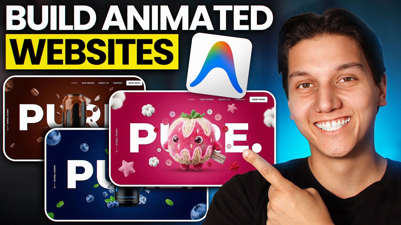 How I Vibe Code Animated Websites With Google Antigravity