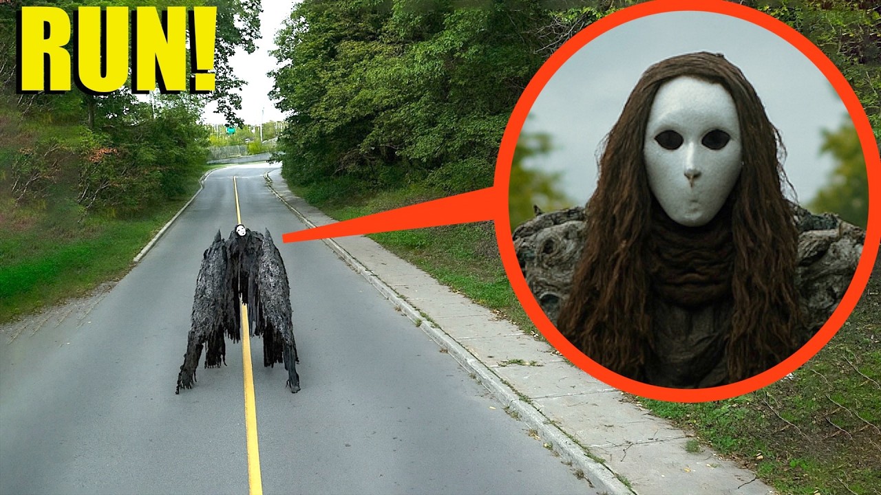 Creature Blocking Road? Drive Away Fast! 🚗