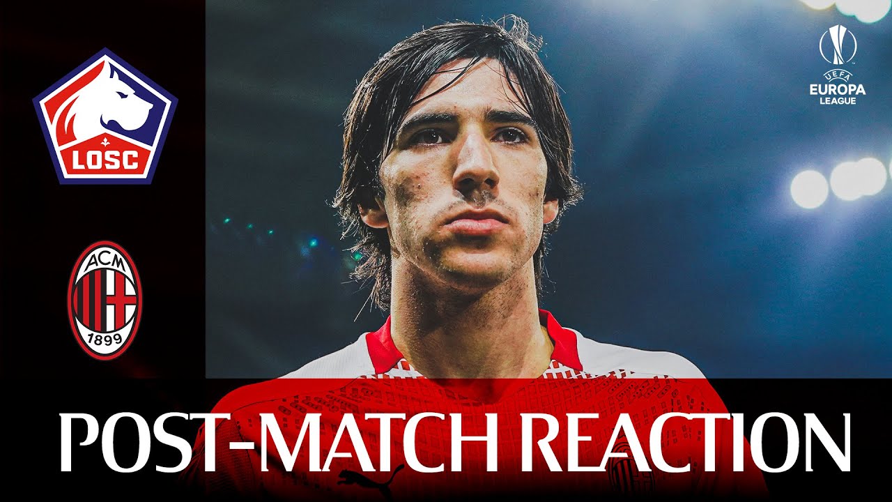 LOS Milan Post-Match Reactions: Bonera, Castillejo & Tonali on Europa League Draw ⚽