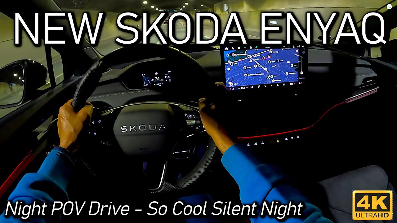 2026 Skoda Enyaq 85X Night Drive 🌙