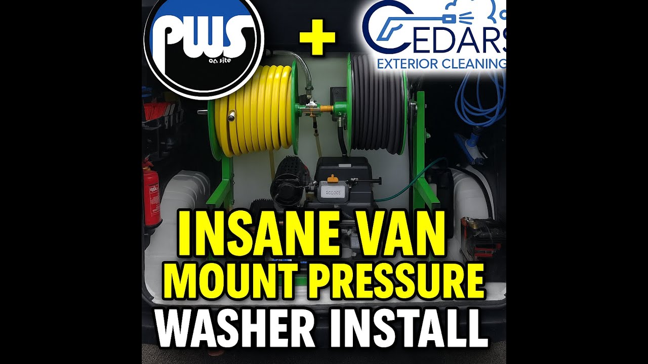 Mega Van Pressure Washer Build at PWS ๐๐ฆ