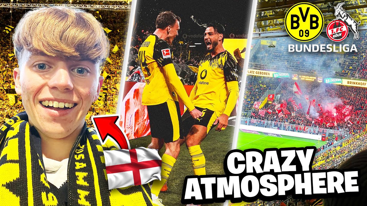 English Fan Experiences Borussia Dortmund & Köln ⚽