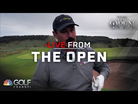 'Artist' Johnson Wagner redeems himself with flop shot on 8th | Live From The Open | Golf Channel