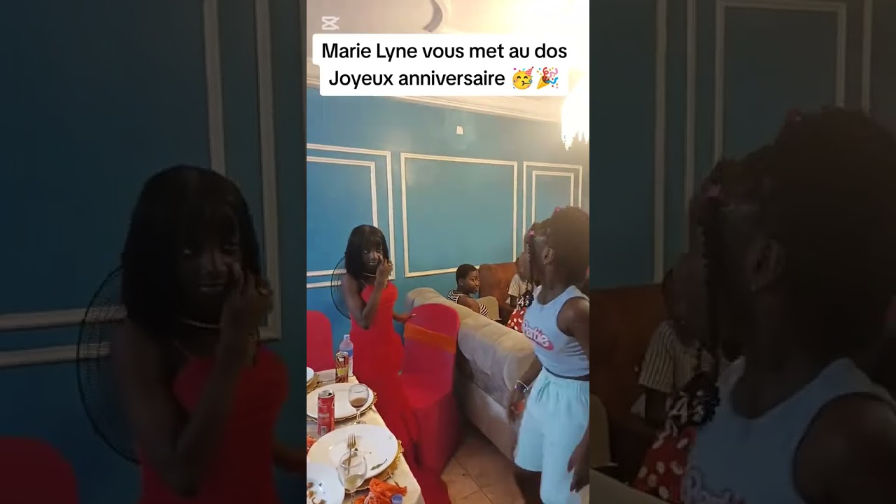 Célébration de l'anniversaire de Marie Lyne