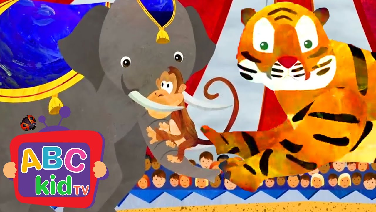 🎪 Pop Goes the Weasel | Fun Circus-Themed Nursery Rhyme for Kids