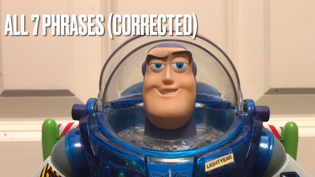 Thinkway Interstellar Buzz Lightyear Phrases 🎙️