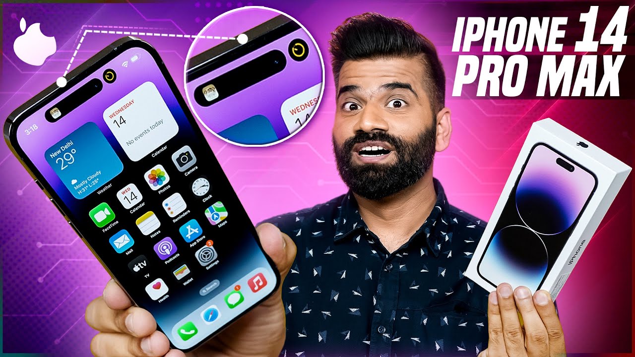 iPhone 14 Pro Max Unboxing & First Look 🔥