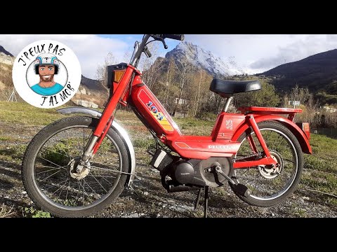 😵😵 Test - Essais Peugeot 103 MR ( type Vogue ou Z) - 1986