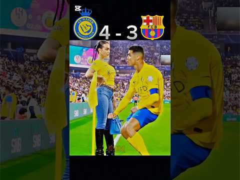 Al Nassr vs. Barcelona imaginary #shorts