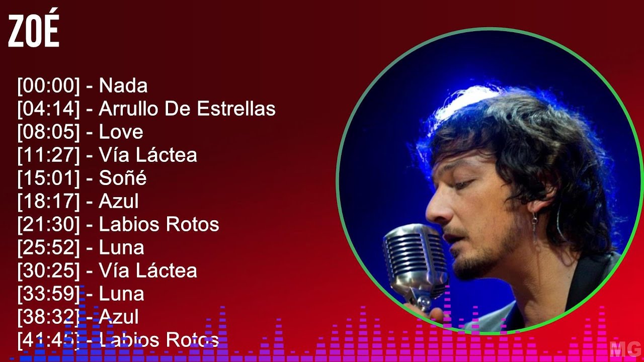 Zoé 2024 MIX Las Mejores Canciones - Nada, Arrullo De Estrellas, Love, Vía Láctea