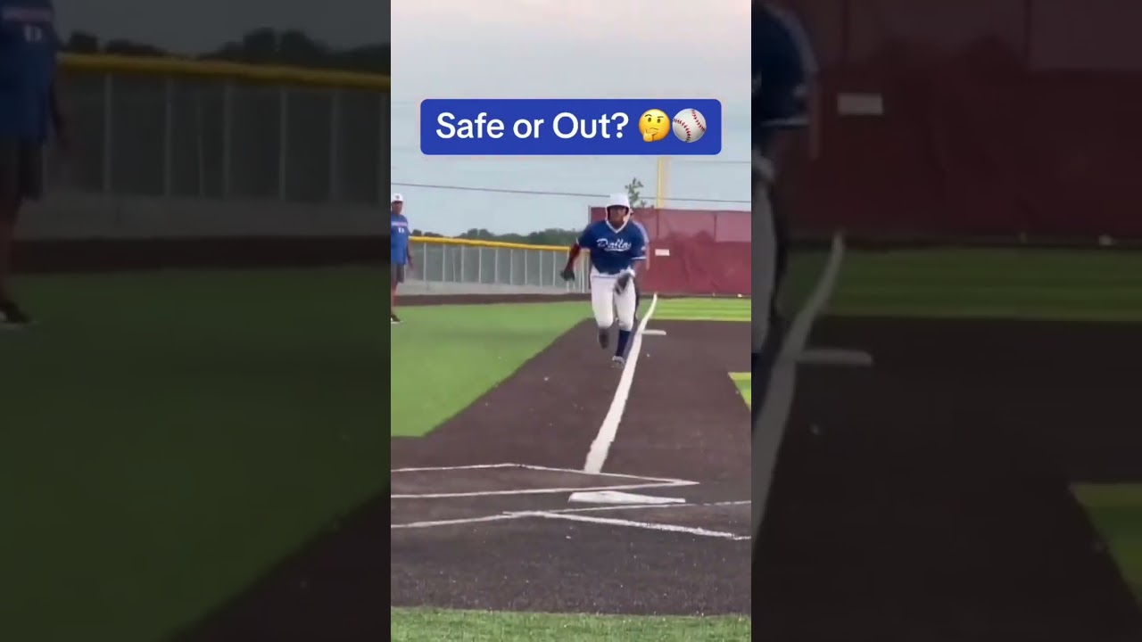 Safe or Out? 🤔 Baseball Decision