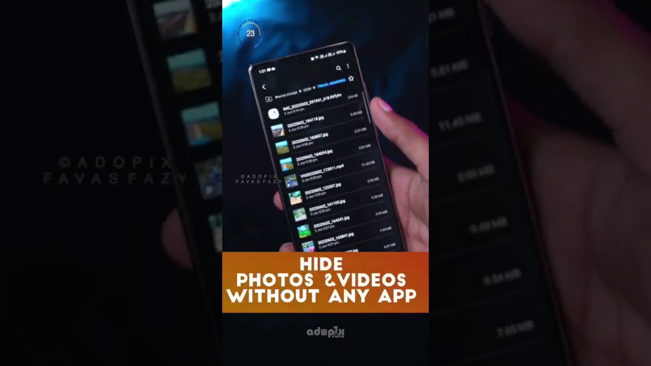 How to Hide Photos & Videos Easily Without Apps 🔥