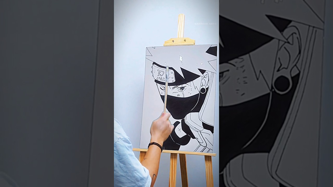Kakashi Hatake ✨🔥 Anime Drawing Showcase