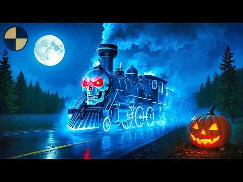 GHOST TRAIN - BeamNG.drive Halloween Story