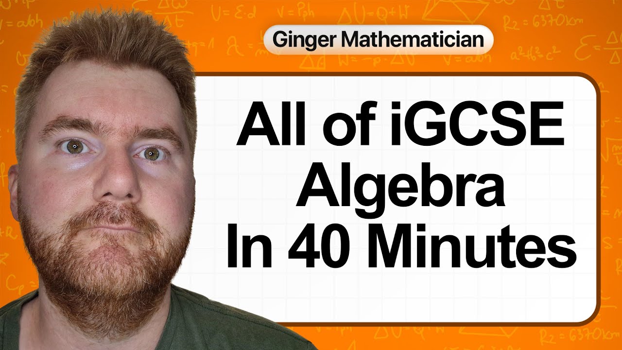 Master iGCSE Algebra: Complete Guide & Live Workshop π