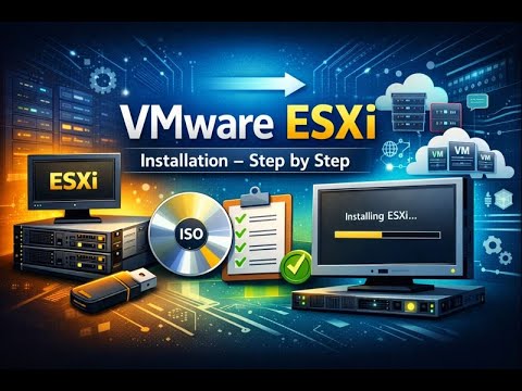 VMware ESXi Installation Guide for Beginners (2025)