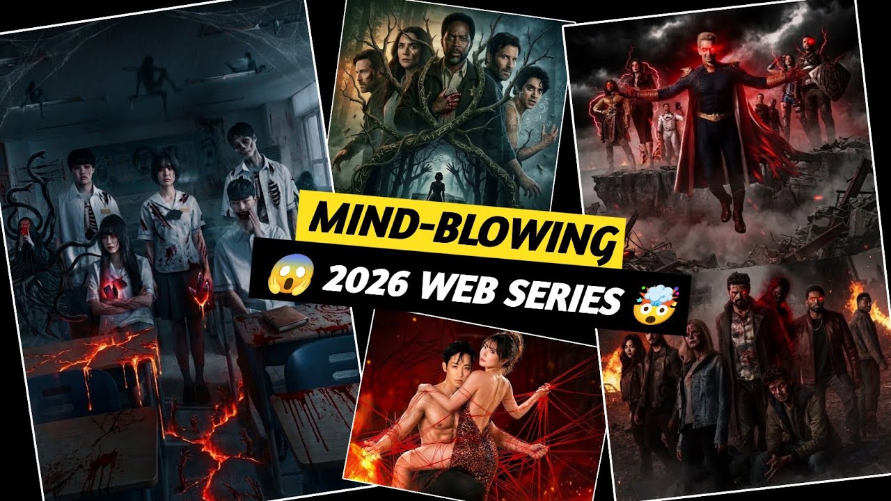 Top 10 Hollywood Web Series in Hindi on Netflix & Prime (2026) 🎬