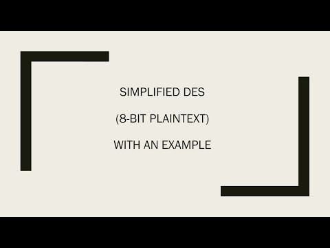 Simplified Data Encryption Standard (S-DES) || 8-bit Plaintext || With Example || Easily Explained.