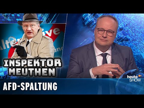 Die AfD ist rechts? Jörg Meuthen ist einer heiĂen Sache auf der Spur! | heute-show vom 04.12.2020