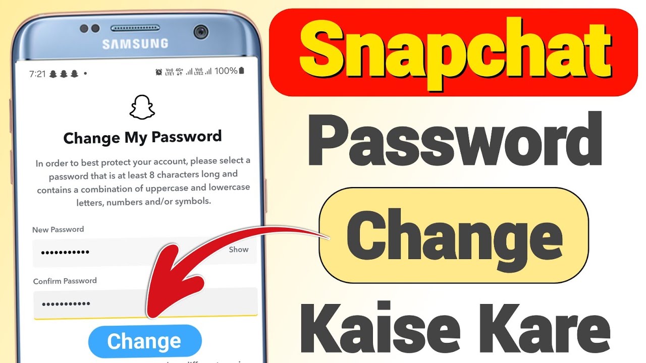 How to Change Your Snapchat Password 🔑