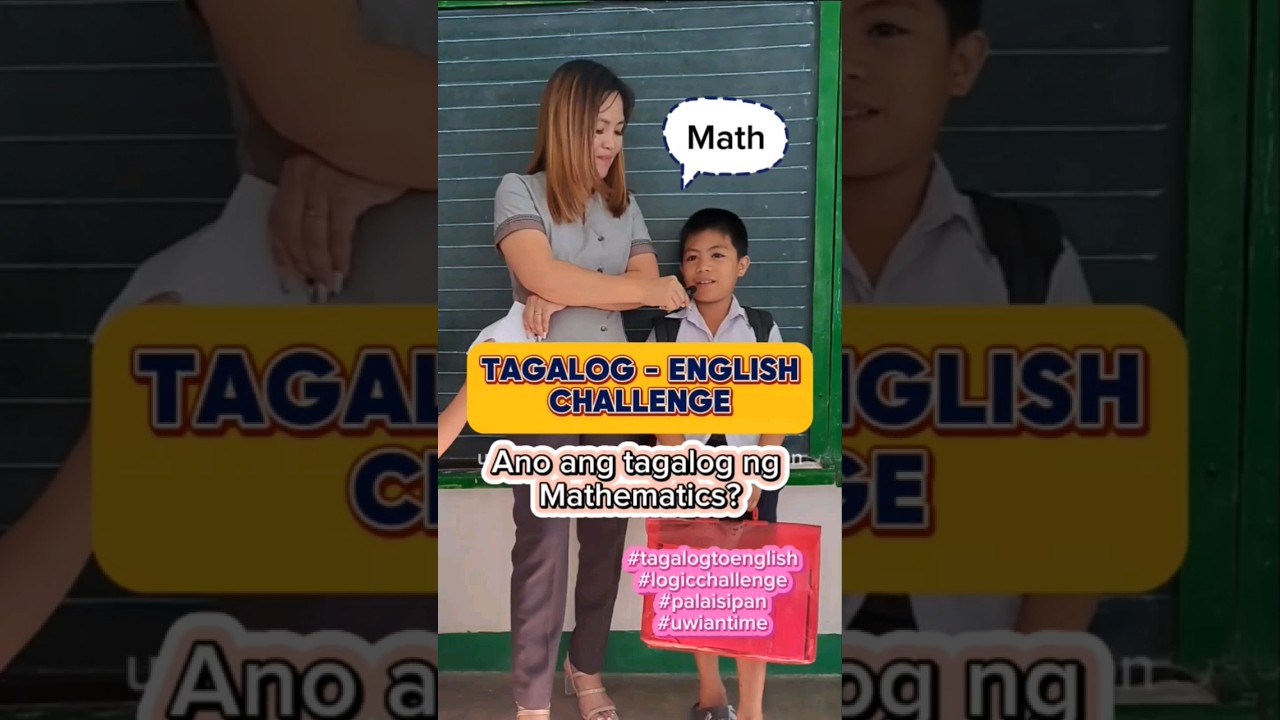 Ano ang Tagalog ng Mathematics? 🔢