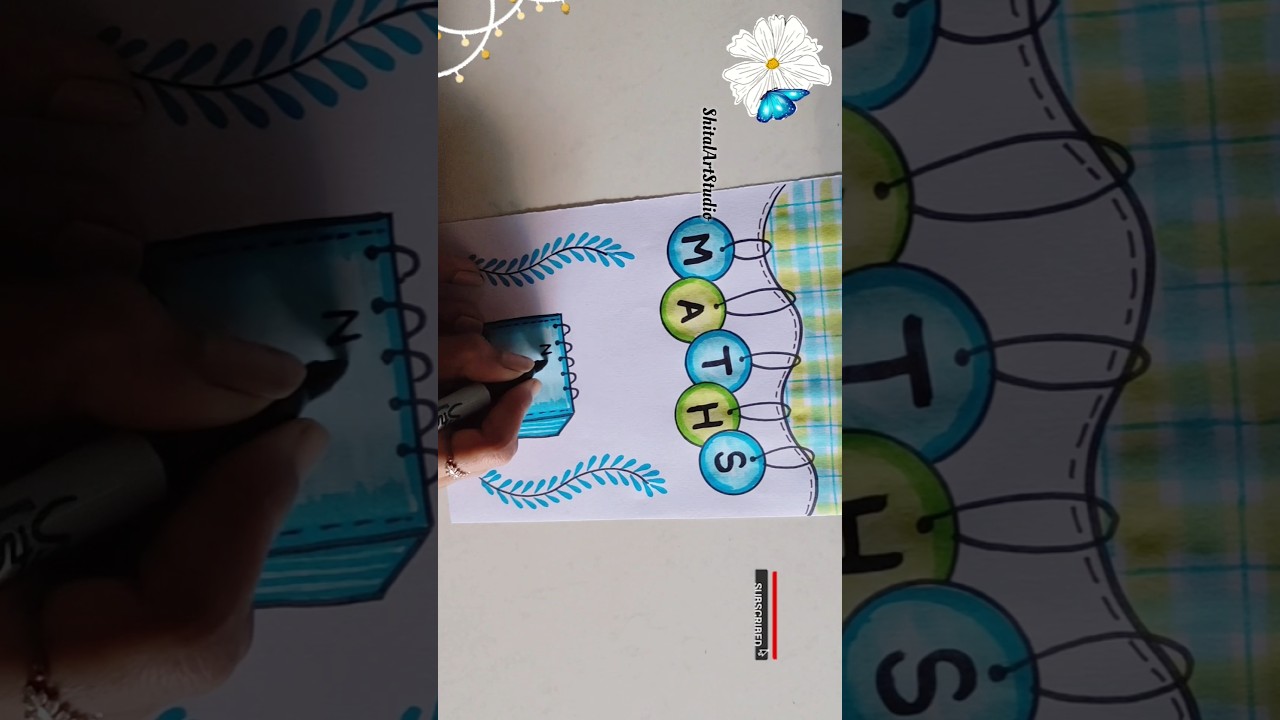 🌟 Discover an Amazing Unique Math Project Design! #Viral #Shorts