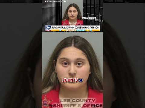SEE IT: Florida woman pulls gun on man walking dog #foxnews #news #us #fox