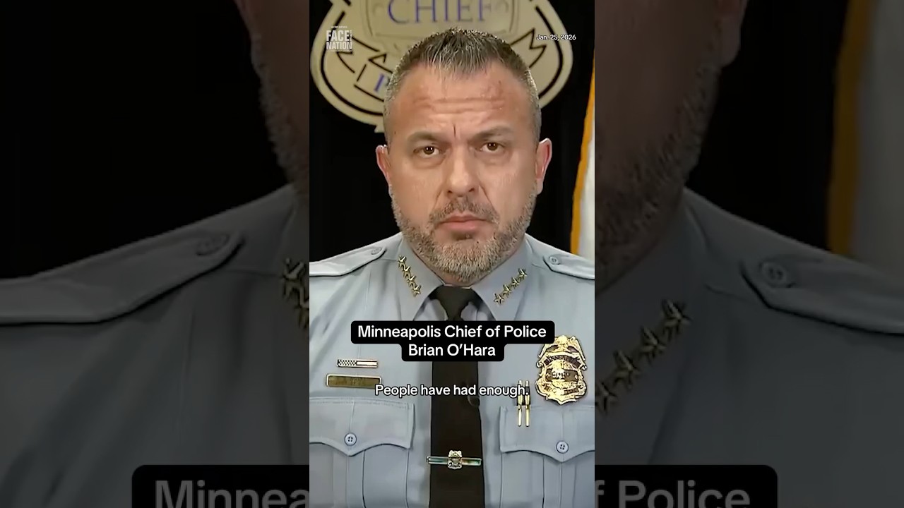 Minneapolis police chief says "people have had enough" after another fatal shooting #shorts
