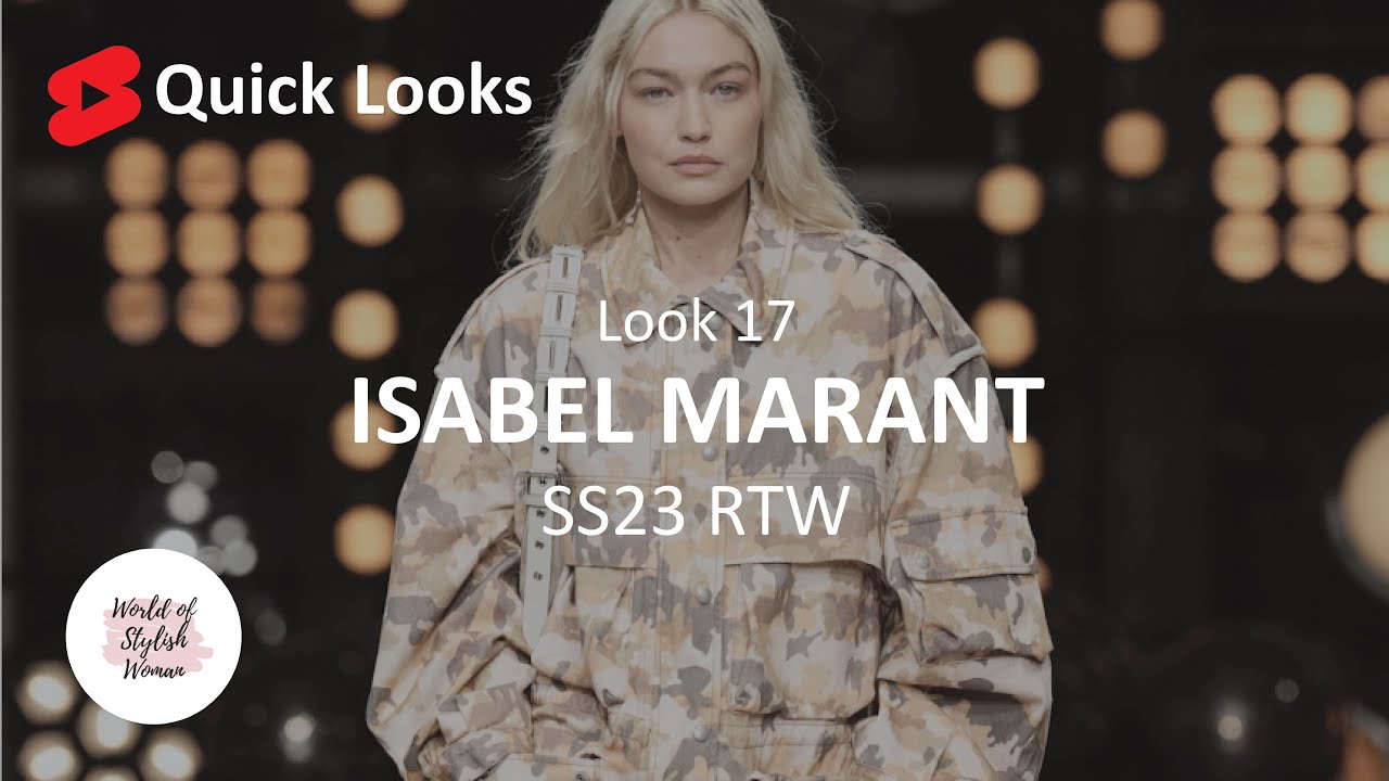 Gigi Hadid Stuns in Isabel Marant SS23 Look 17 🌟