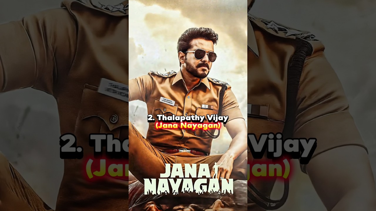 Top 10 South Indian Actors & Their Next Movies 🎬