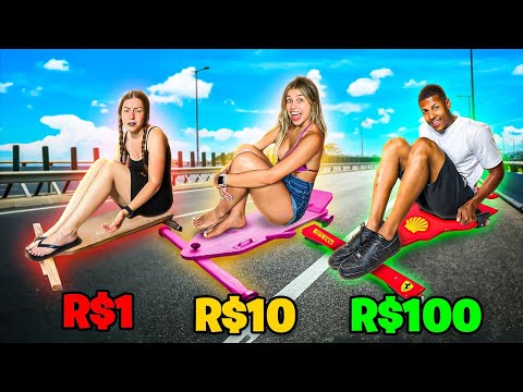 CARRINHO DE ROLIMÃ DE R$1,  R$ 10 OU R$ 100 ?? ( QUAL O MELHOR ?)