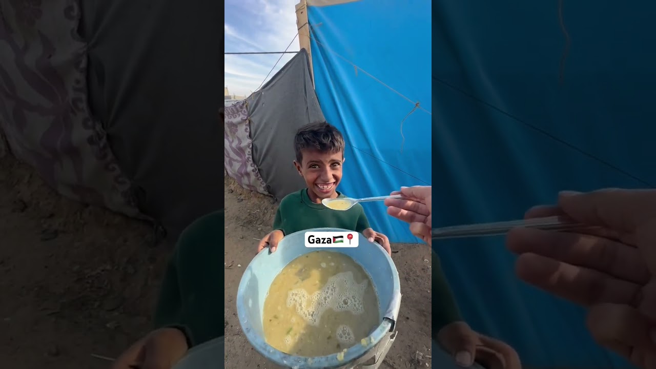 أطفال غزة يستحقون حياة كريمة 🇵🇸