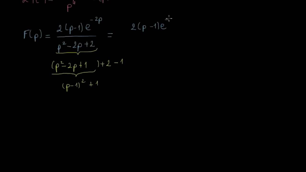 Transformée de Laplace inverse 📈