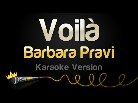 Barbara Pravi - Voilà (Karaoke Version)