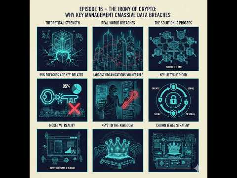 Episode 16 - The Irony of Crypto: Why Key Management Causes Massive Data Breaches