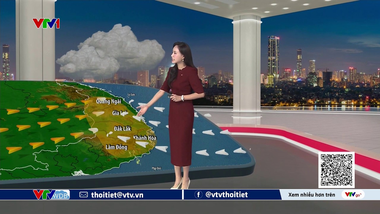 Dự báo thời tiết 19h45 - 17/04/2026 | Hình thế gây mưa giông | VTVWDB