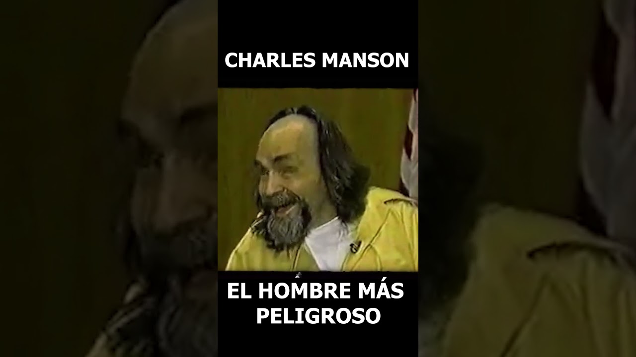 Charles Manson: El criminal más peligroso #Shorts