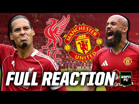 Liverpool vs. Manchester United 🔥 Full Premier League reaction | ESPN FC