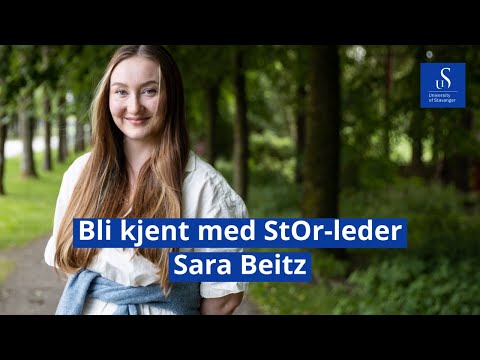 Bli kjent med StOr-leder Sara Beitz