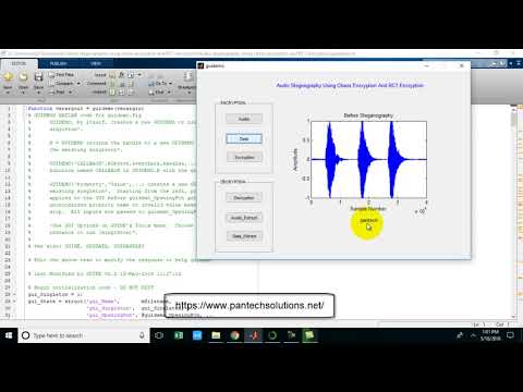 Matlab code for Audio steganography using chaos encryption and RC7 encryption
