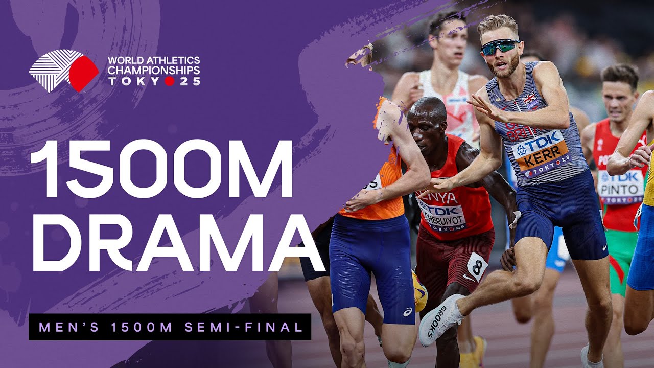 Laros Wins Thrilling 1500m Finish at World Athletics Championships Tokyo 2025 π