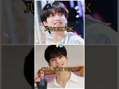 JK VS CHA EUN WOO #btsshorts #bts#astro #kpop #jungkook #chaeunwoo #jimin #ot7 #fypシ #shorts #viral