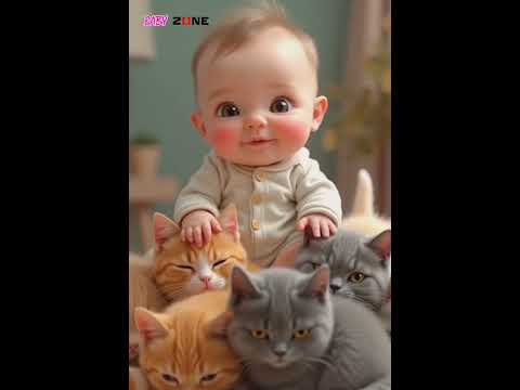 Cute baby and animals #cutebaby #animalsvideos #viralvideo #adorablebaby #babyzone