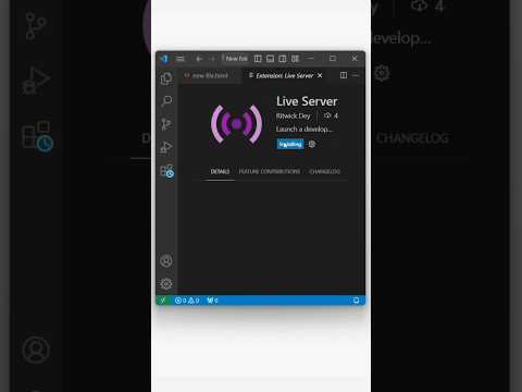 Fixed Live Server Problem In Visual Studio Code!#vscode #liveserver