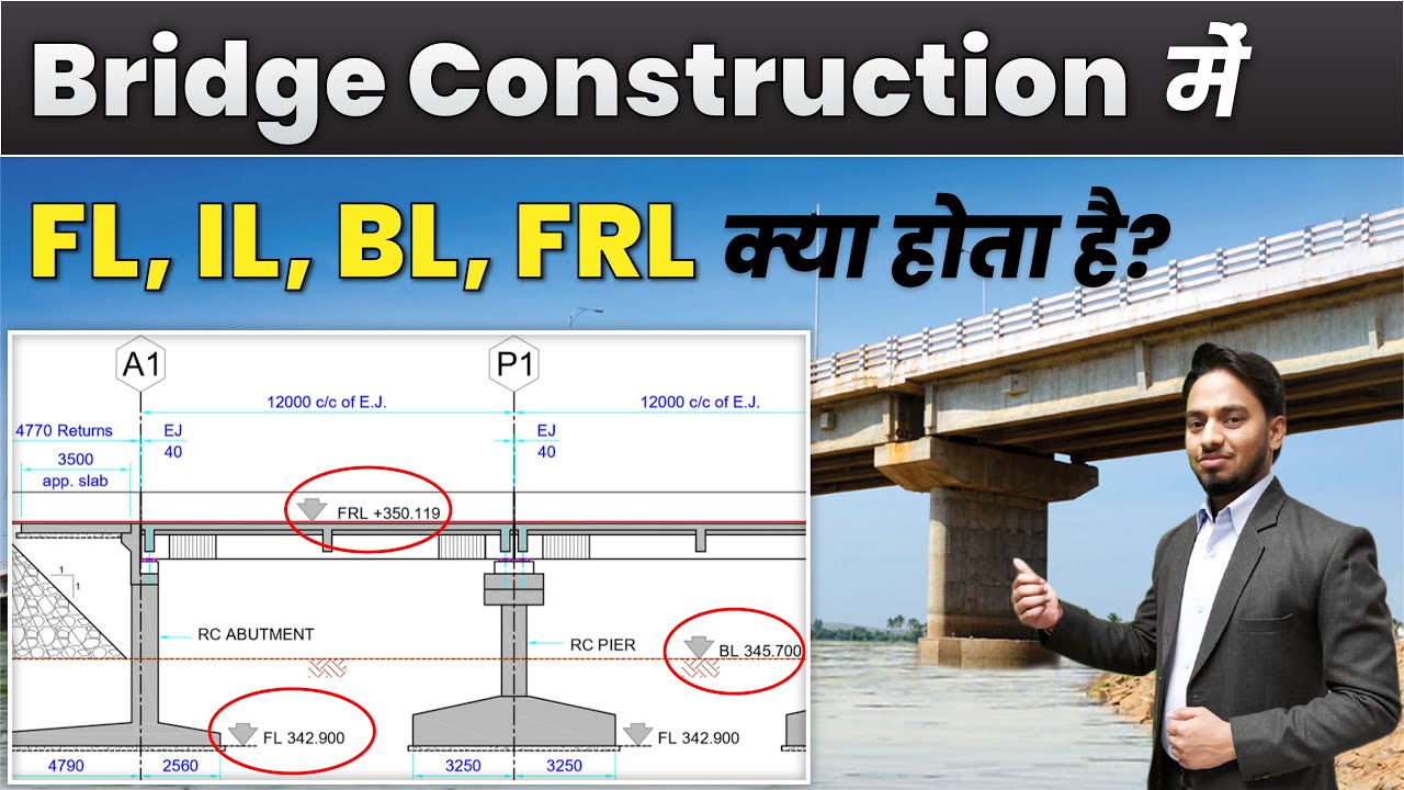 Bridge Construction Key Points: IL, FL, FRL 📏