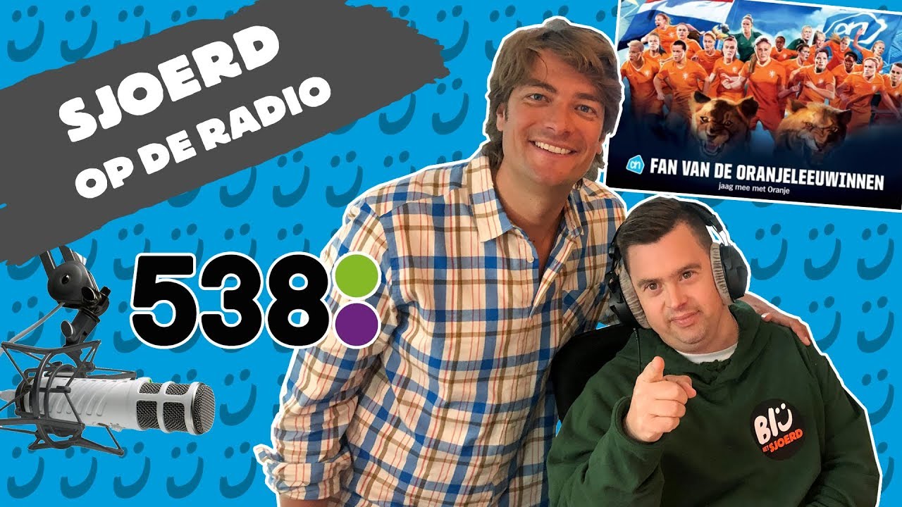 Sjoerd bij Radio 538 met Frank Dane 🎙️ | Blij met Sjoerd #64