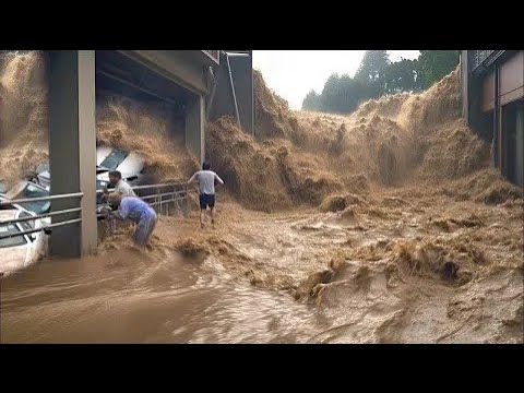 الأردن تتعرض لفيضانات مفاجئة وأمطار غزيرة 🌧️